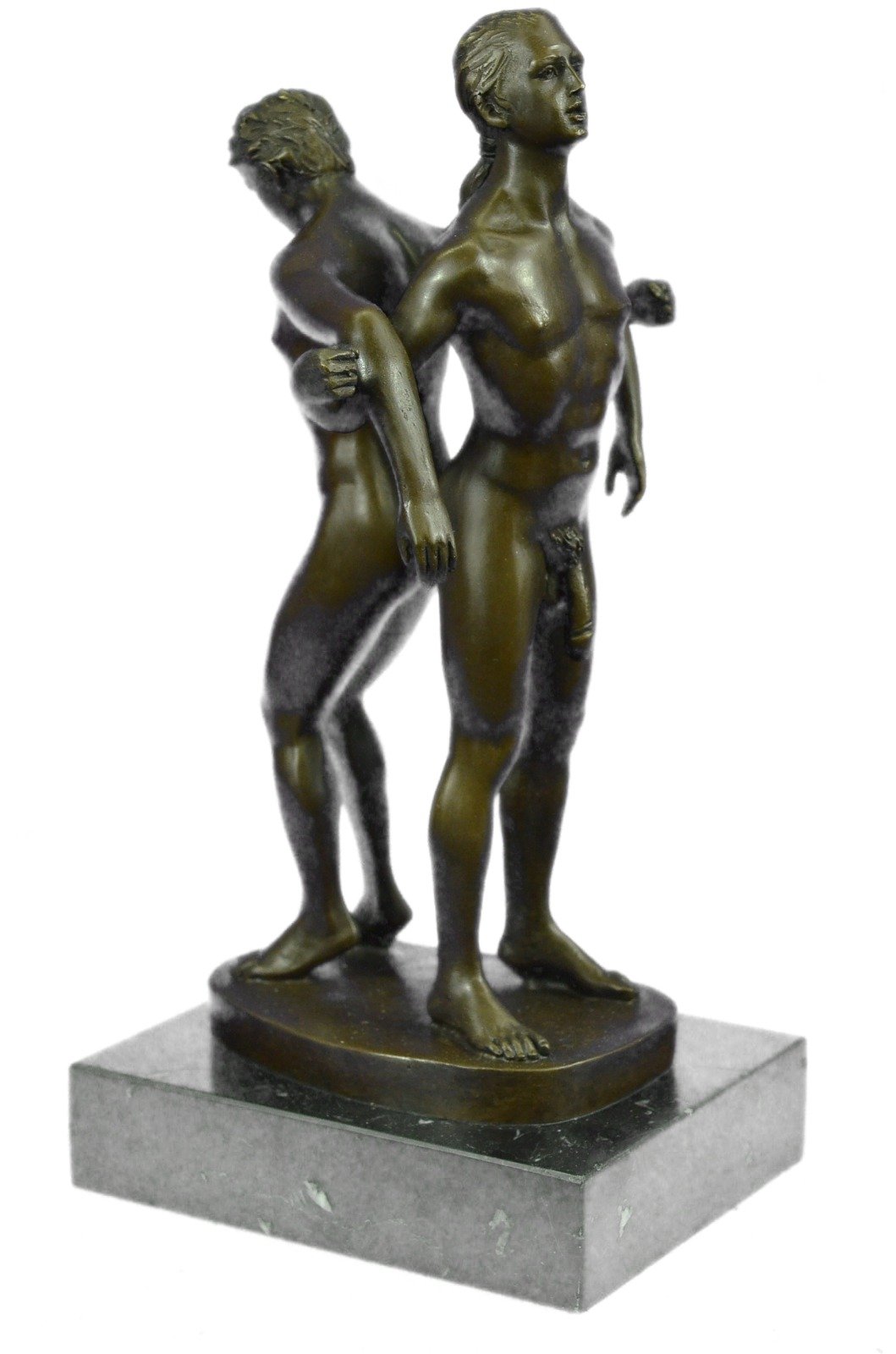 【アンティーク】金属製軍人像彫刻 2体セット Amazon.co.jp: ハーフサイズ キング（王）を防御する西洋甲冑